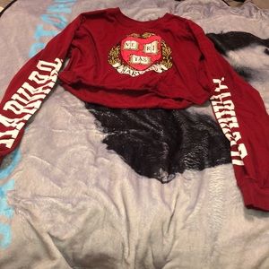 Rue21 harvard croptop